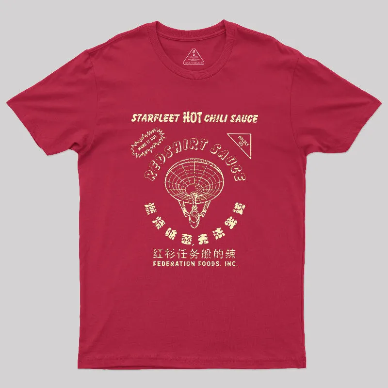 Starfleet Hot Sauce Geek T-Shirt