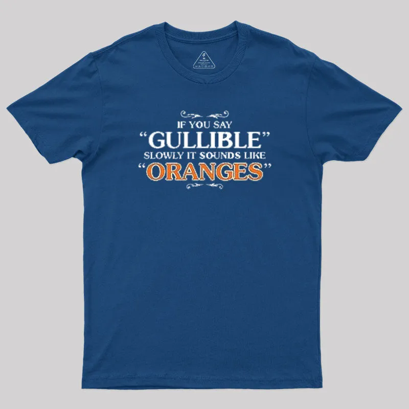 It Sounds Like Oranges T-Shirt - Image 2