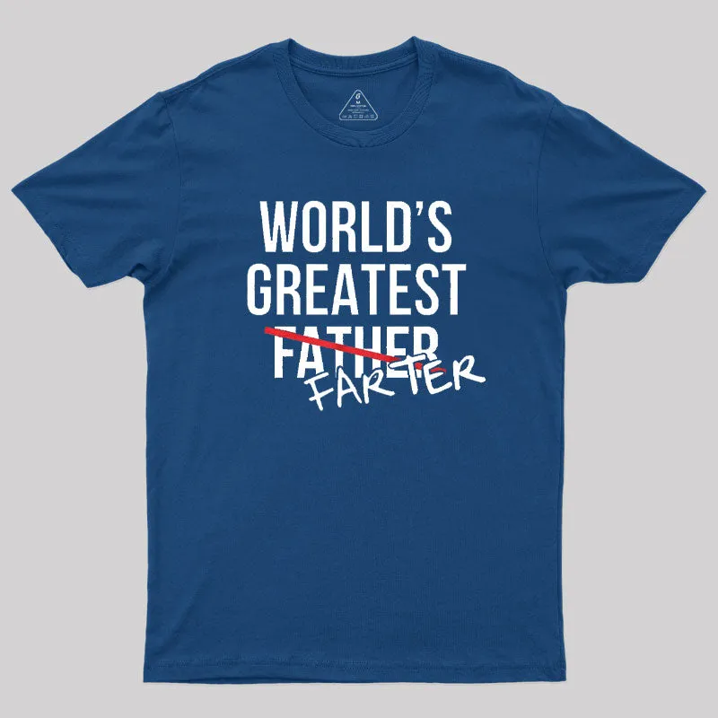 Worlds Greatest Father Farter T-Shirt - Image 2