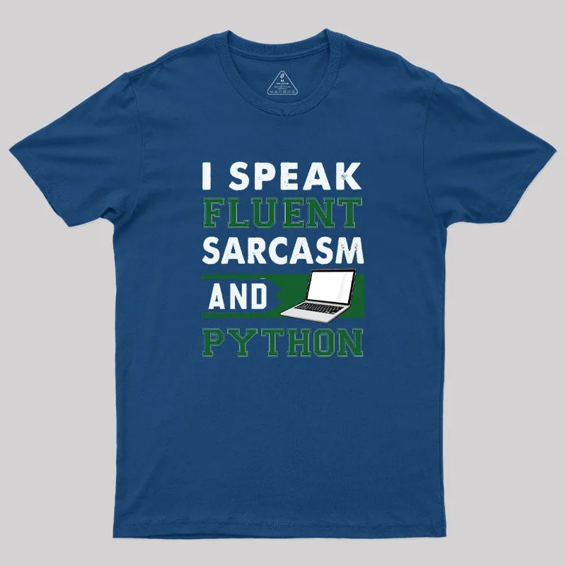 I Speak Fluent Python T-Shirt - Image 10