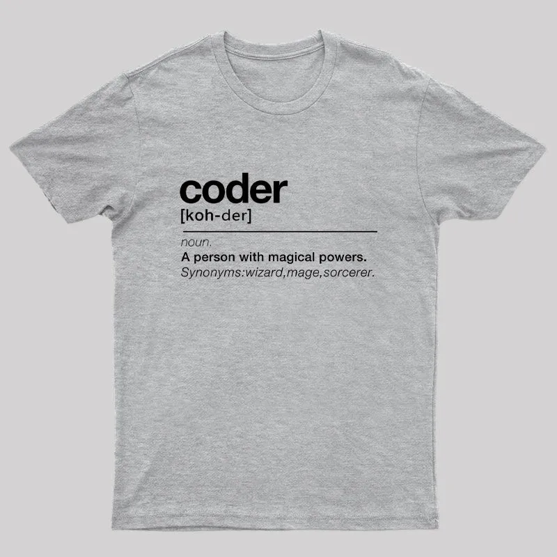 Coder definition T-Shirt - Image 6