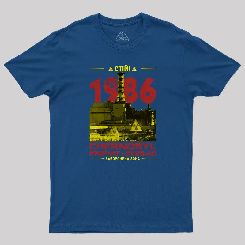 Alternative view of Chernobyl 1986 T-Shirt