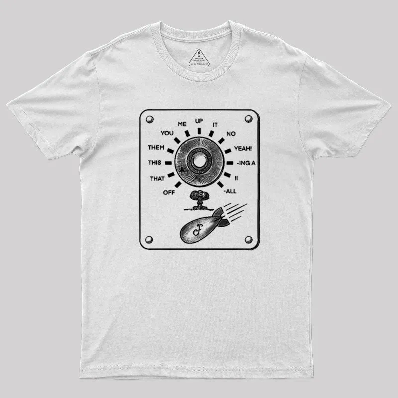F-Bomb Selector Royal Remix T-Shirt - Image 11