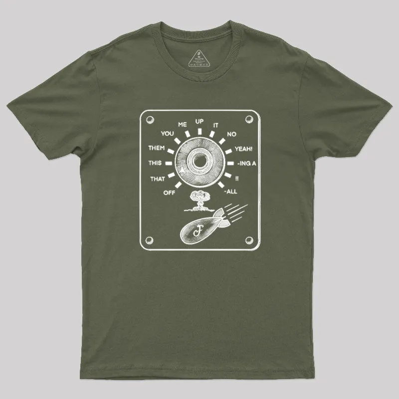 F-Bomb Selector Royal Remix T-Shirt - Image 3