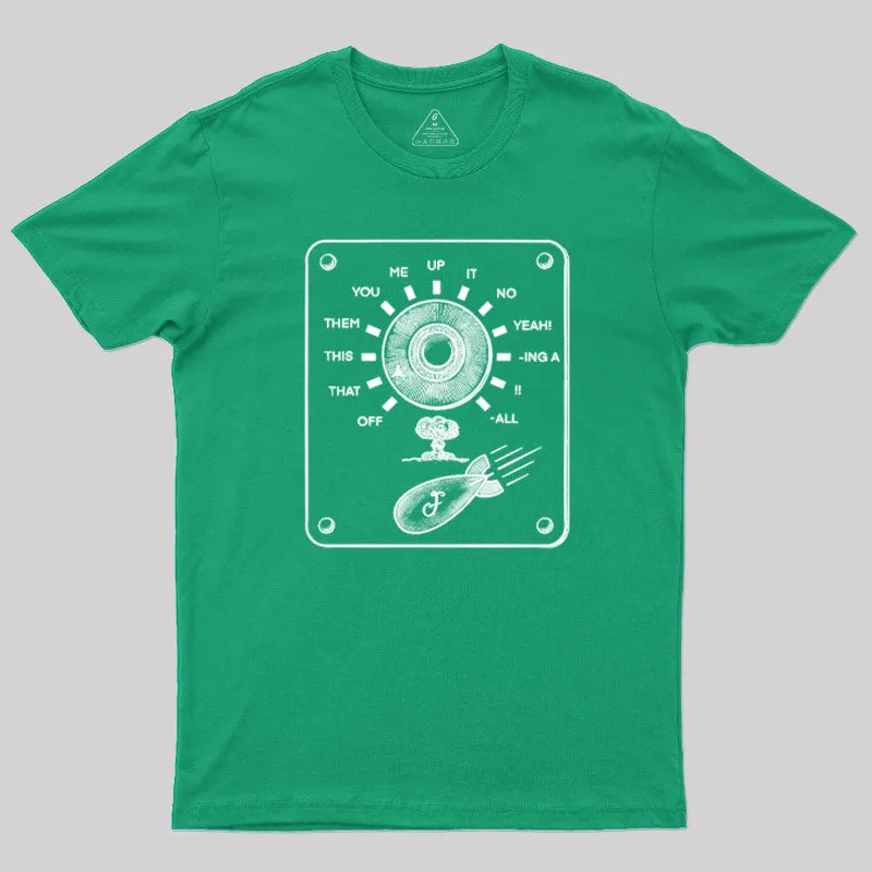 F-Bomb Selector Royal Remix T-Shirt - Image 10