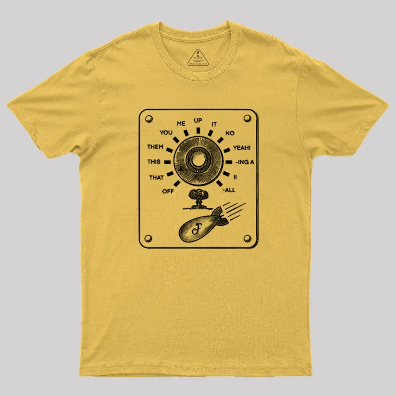 F-Bomb Selector Royal Remix T-Shirt - Image 5