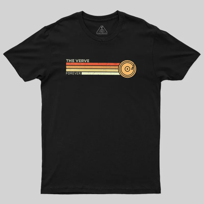 The Verve Retro Vinyl Geek T-Shirt