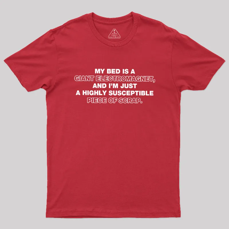 The Irresistible Pull of the Bed Geek T-Shirt - Image 5