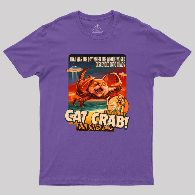 The Giant Cat Crab Geek T-Shirt - Image 6