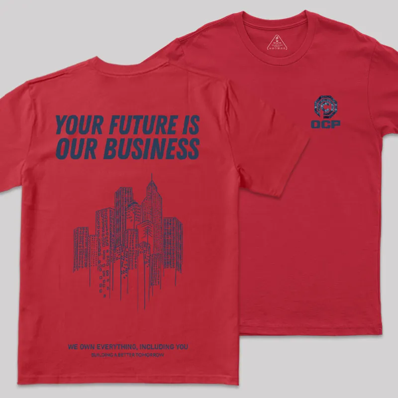 Robocop OCP Front and Back Printed Geek T-Shirt - Image 6