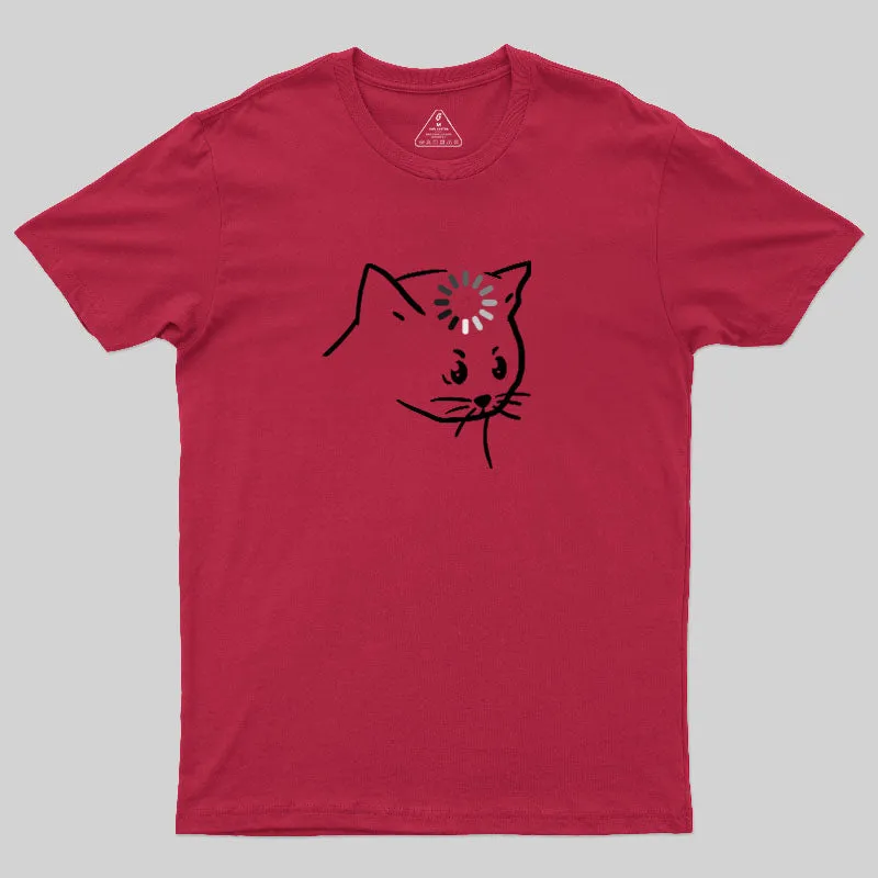 Think Cat Geek T-Shirt - Image 3