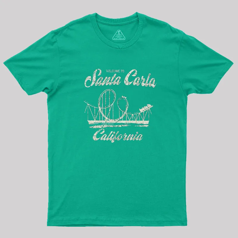Welcome to Santa Carla Geek T-Shirt - Image 7