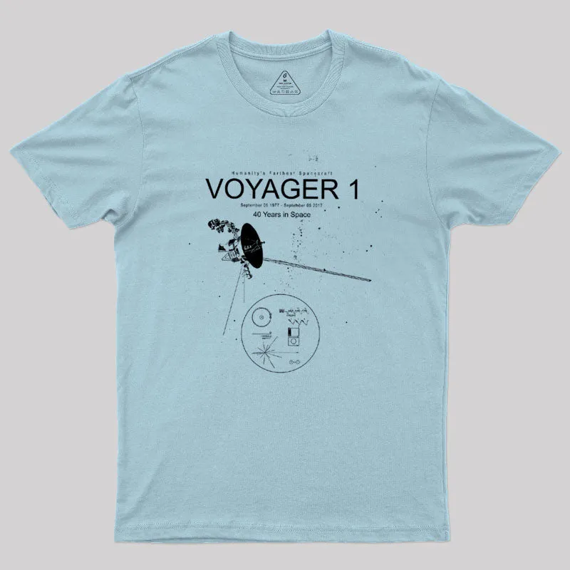 Voyager 1 Geek T-Shirt - Image 10