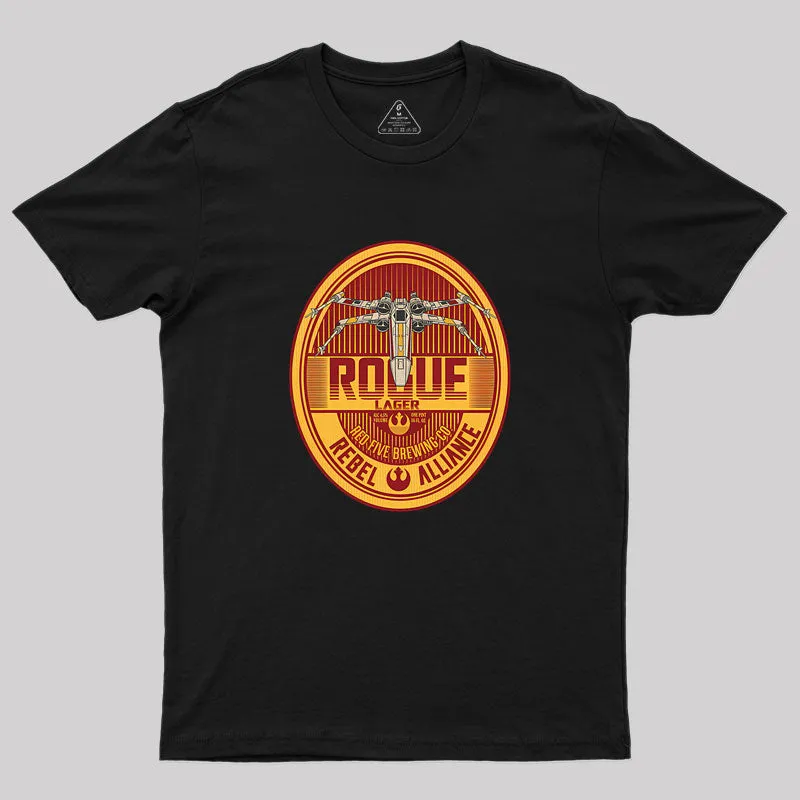 Rogue Lager Geek T-Shirt - Image 2