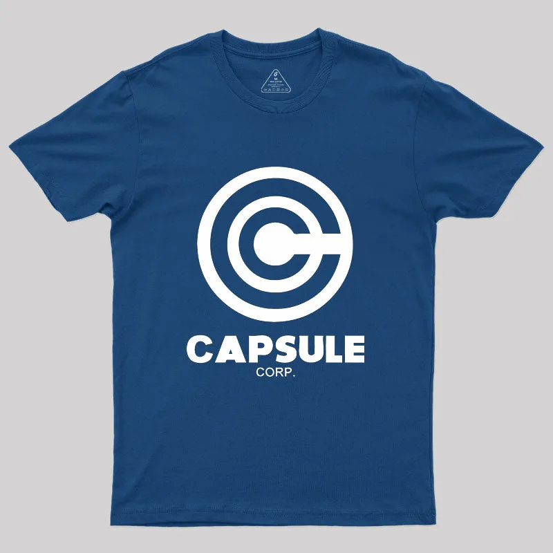 Capsule Corp DBZ Geek T-Shirt