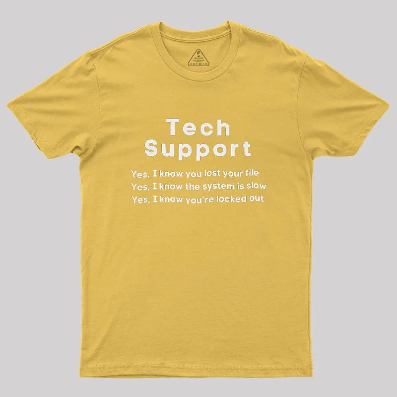 Technology Support Geek T-Shirt - Image 8
