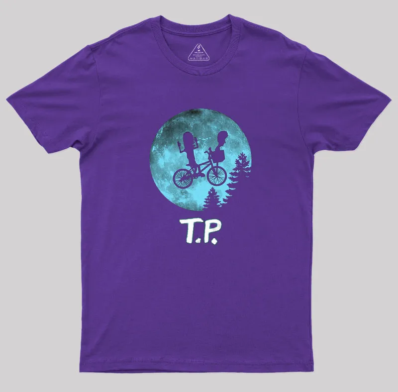 T.P. Extra-Terrestrial Geek T-Shirt - Image 5