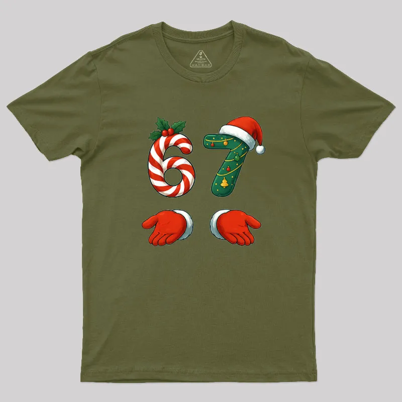 67 Christmas Geek T-Shirt - Image 4
