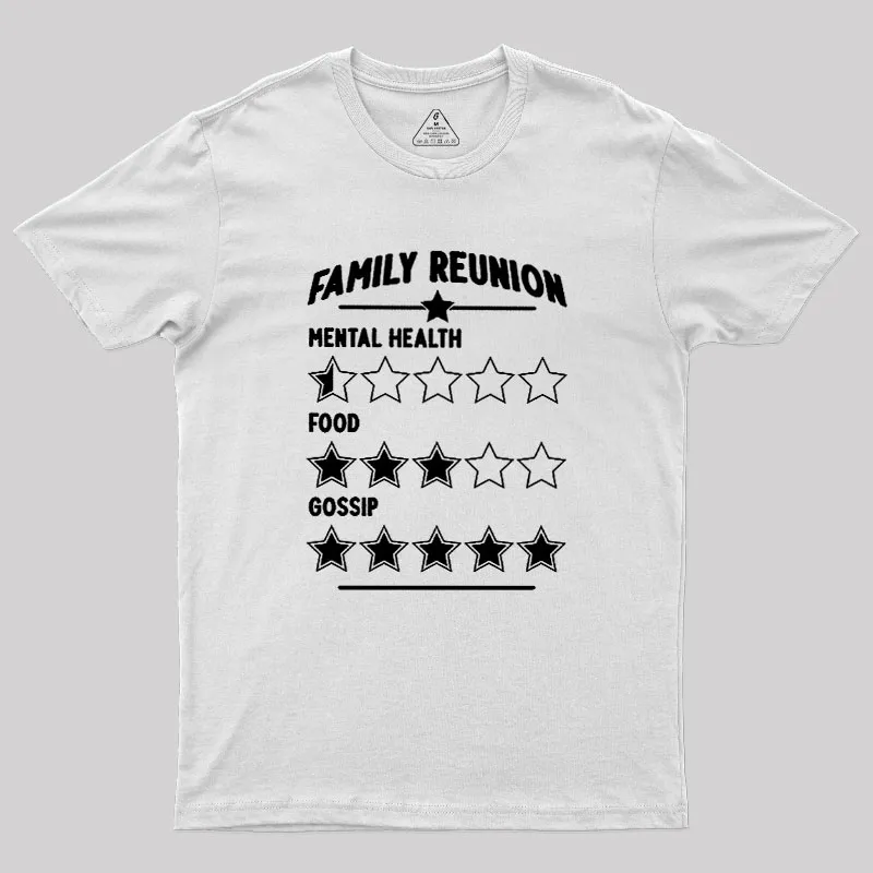 Family Reunion Dinner Geek T-Shirt - Image 11