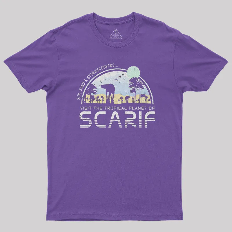 Visit Scarif Geek T-Shirt - Image 5