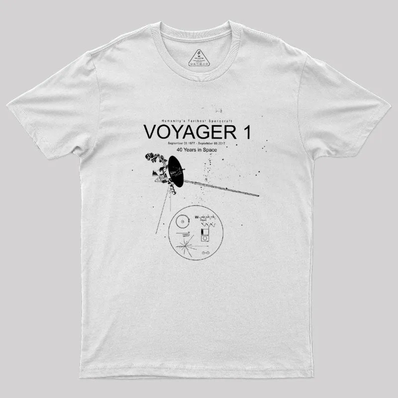 Voyager 1 Geek T-Shirt - Image 11