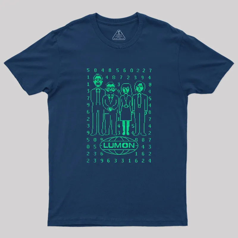 Alternative view of LUMON Files Geek T-Shirt