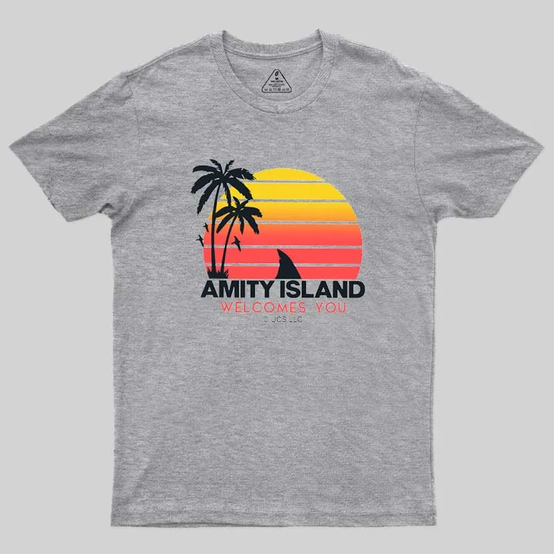 Amity Island Geek T-Shirt - Image 4