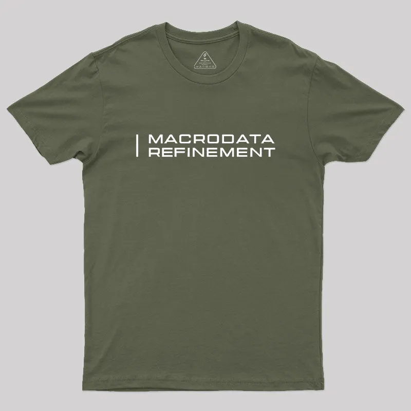Macrodata Refinement Geek T-Shirt - Image 3