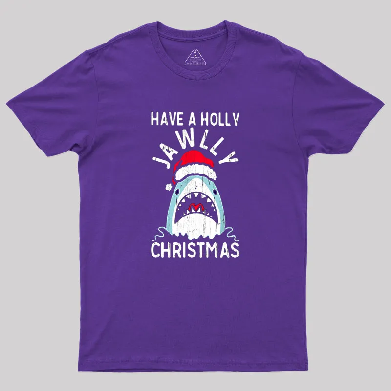 Have A Holly Jawly Christmas Geek T-Shirt - Image 8