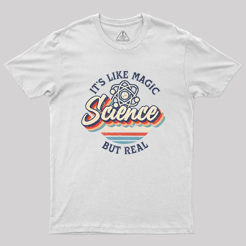 Science Magic Vintage Geek T-Shirt - Image 7