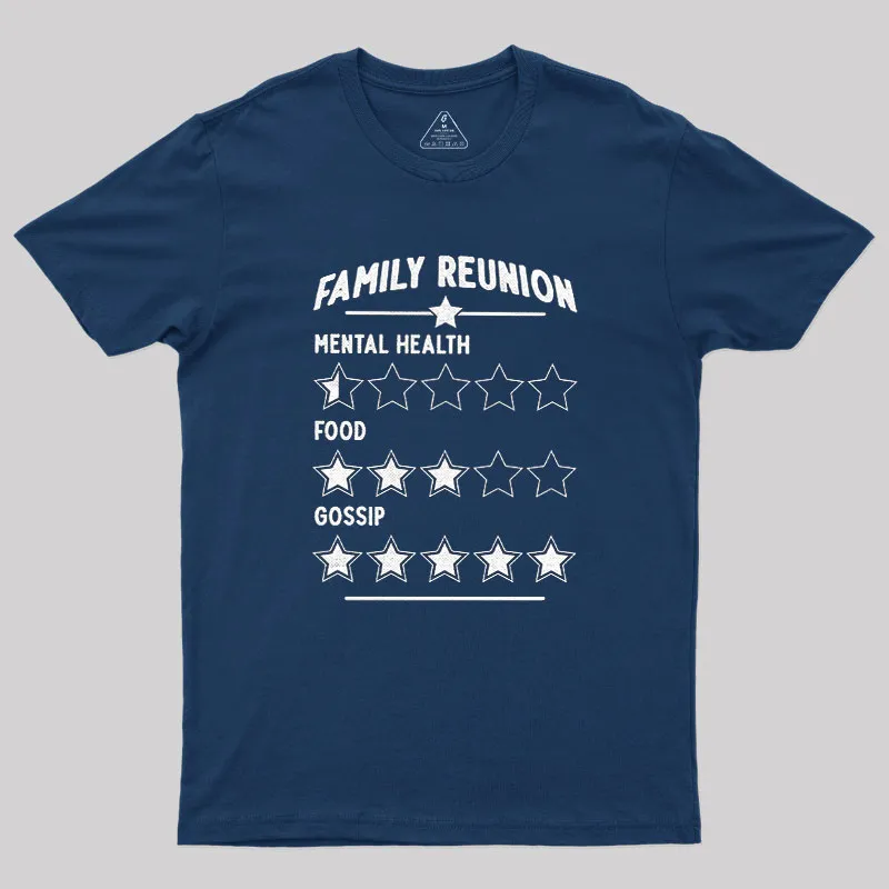 Family Reunion Dinner Geek T-Shirt - Image 2