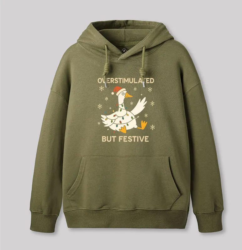 OVERSTIMULATED Geek Hoodie - Image 3