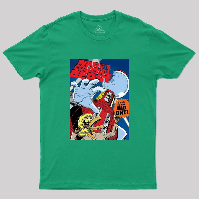 MST3K Mystery Science Promotional Artwork Geek T-Shirt - Image 9