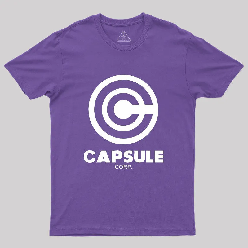 Capsule Corp DBZ Geek T-Shirt - Image 6