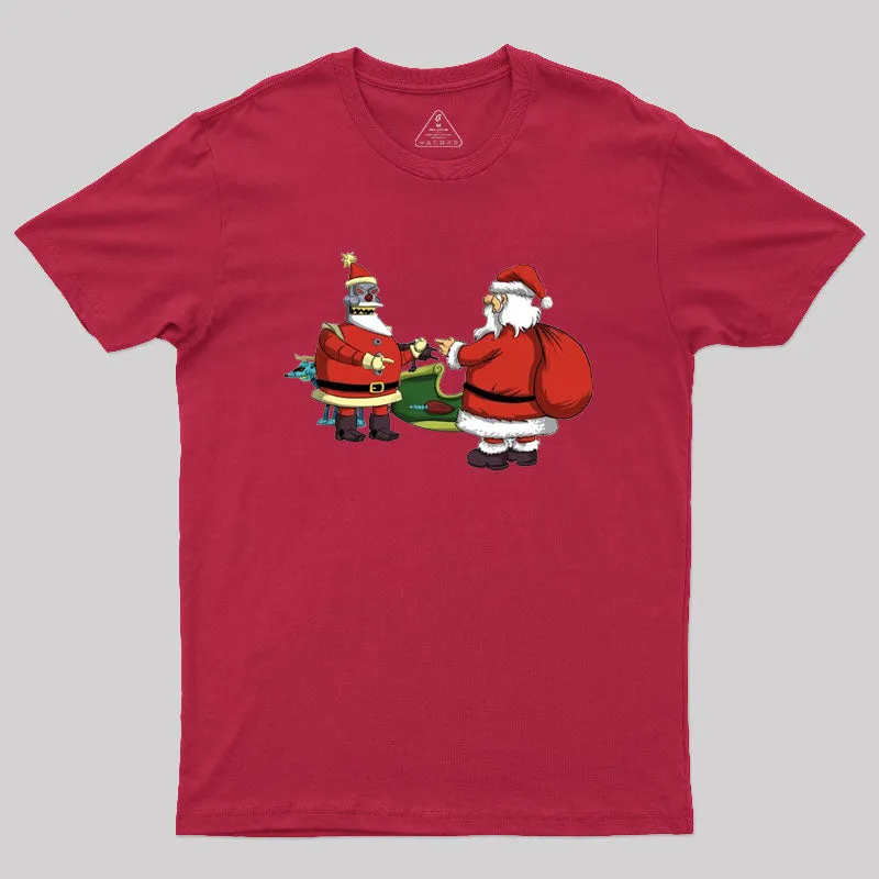 Santa Is That You Geek T-Shirt - Image 5