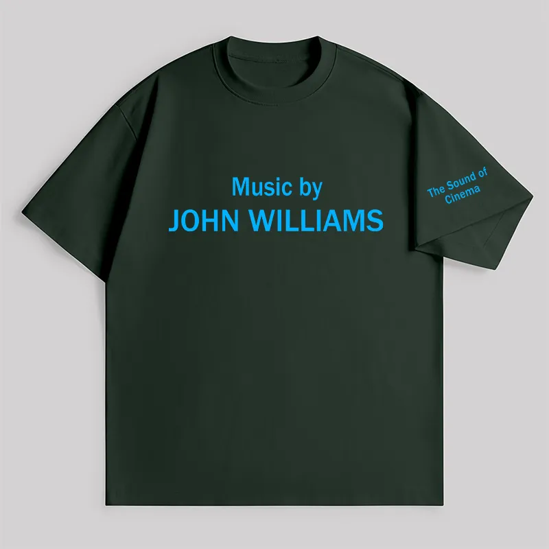 Music By John Williams Unisex Oversized T-shirt - Image 3