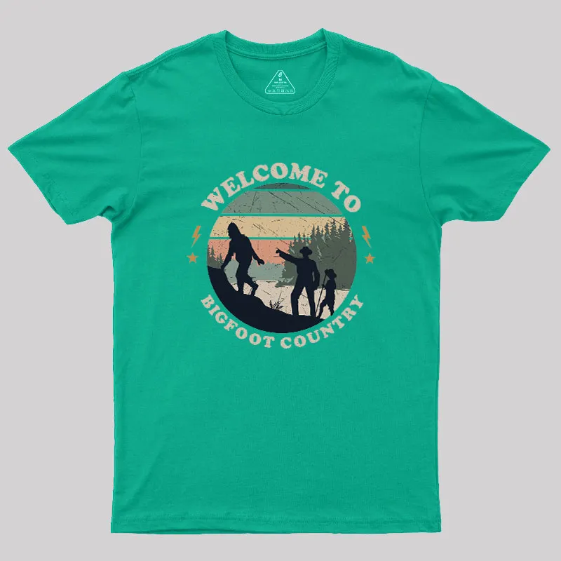 Bigfoot Country Geek T-Shirt - Image 9