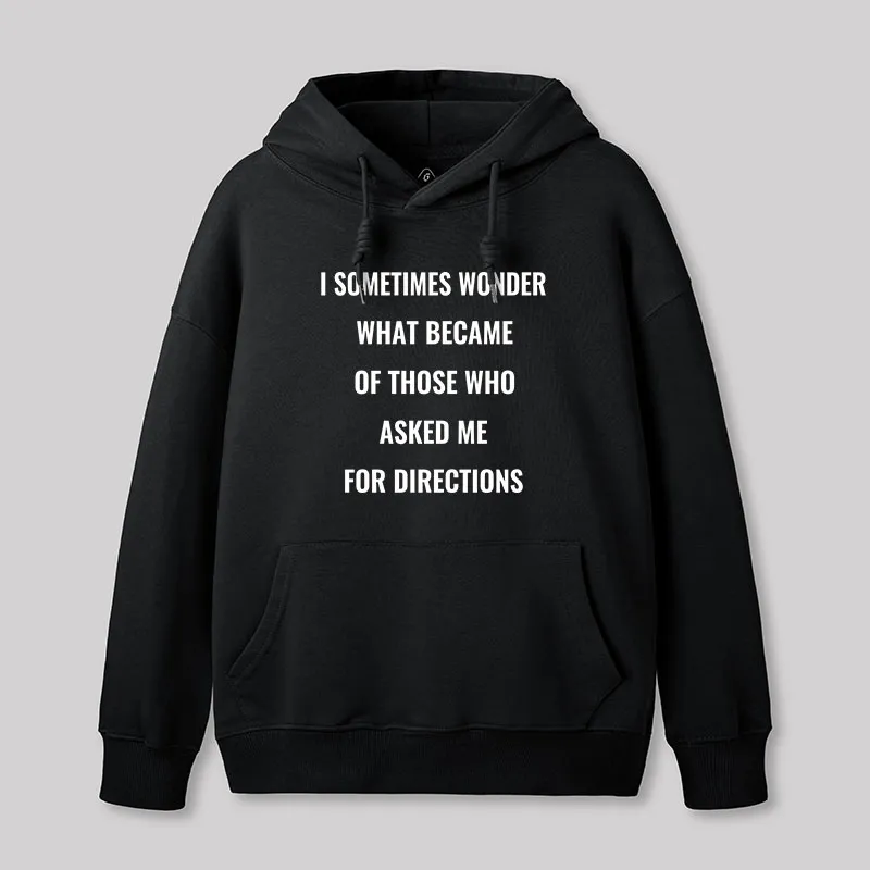 Asking For Directions Geek Hoodie