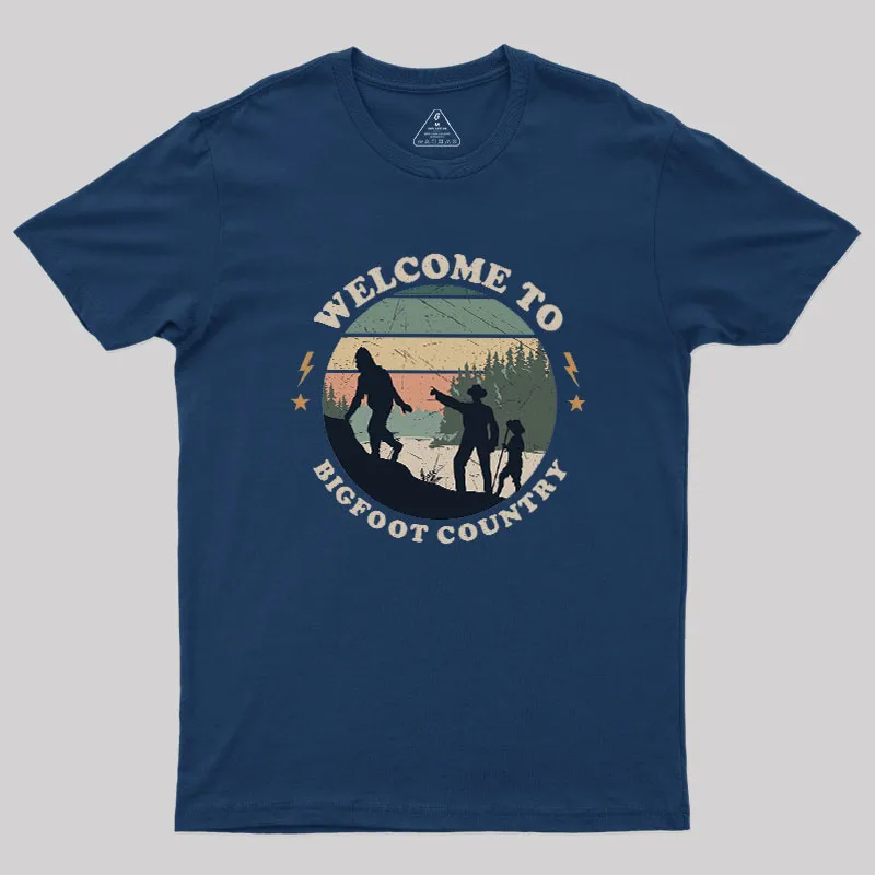 Bigfoot Country Geek T-Shirt - Image 2