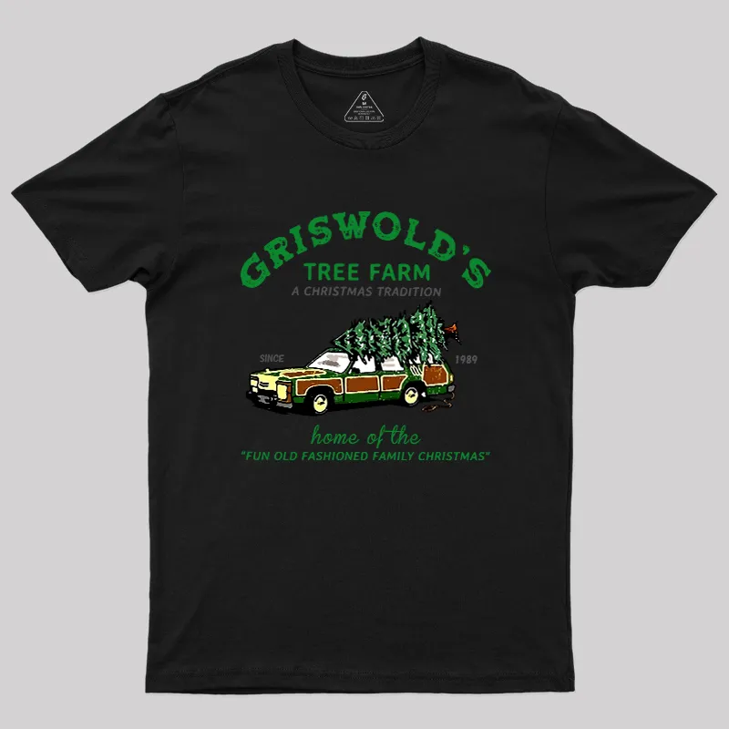Griswold's Tree Farm Family Christmas Desde 1989 Geek T-Shirt