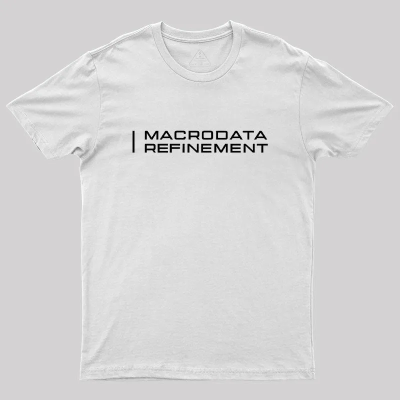 Macrodata Refinement Geek T-Shirt - Image 11