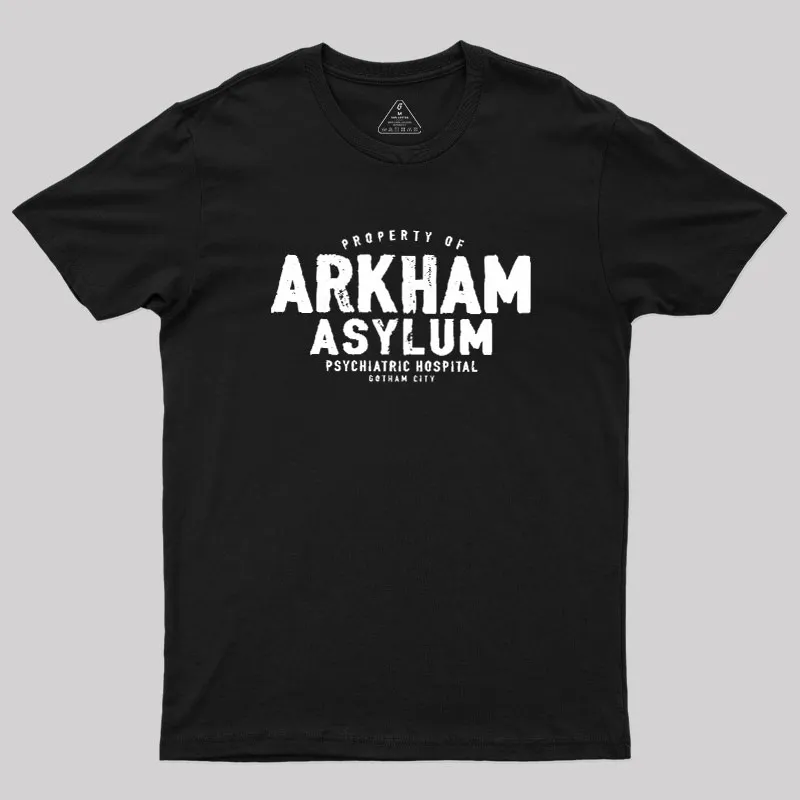 Arkham Asylum Geek T-Shirt