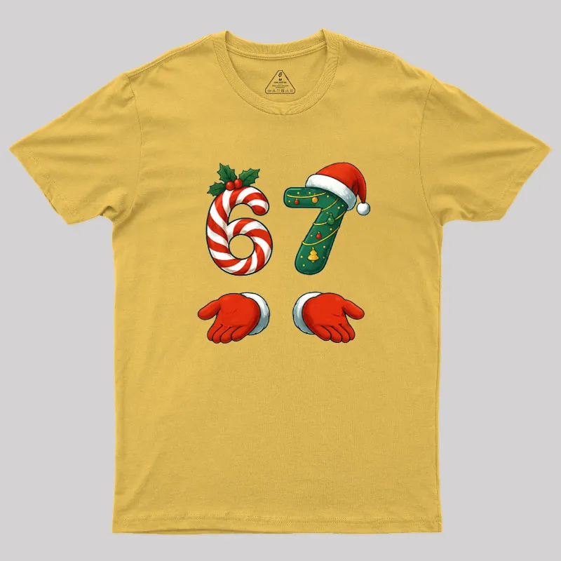 67 Christmas Geek T-Shirt - Image 8
