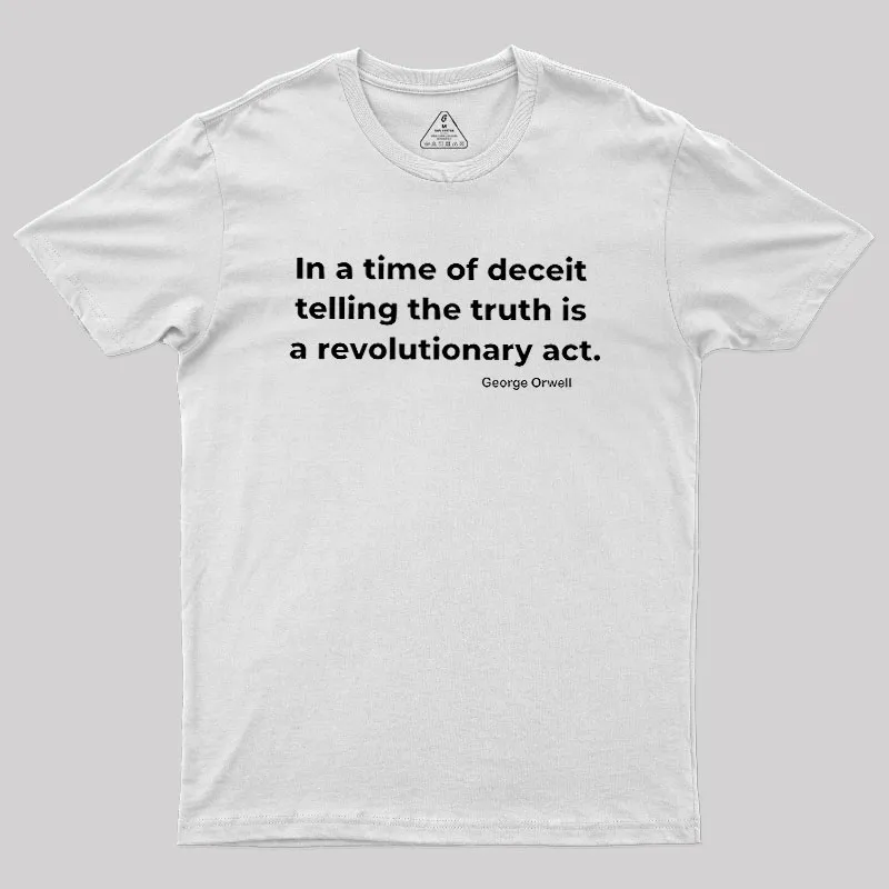 Telling The Truth Geek T-Shirt - Image 11