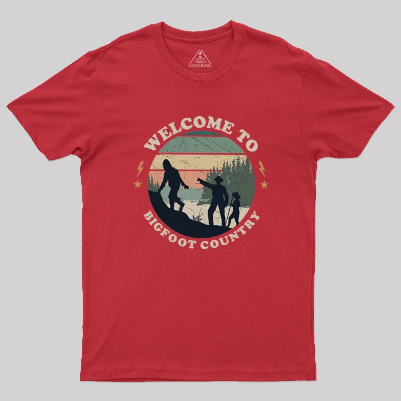 Bigfoot Country Geek T-Shirt - Image 5