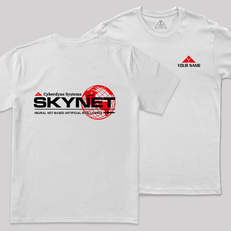 Personalized Classic Skynet Geek T-Shirt - Image 11