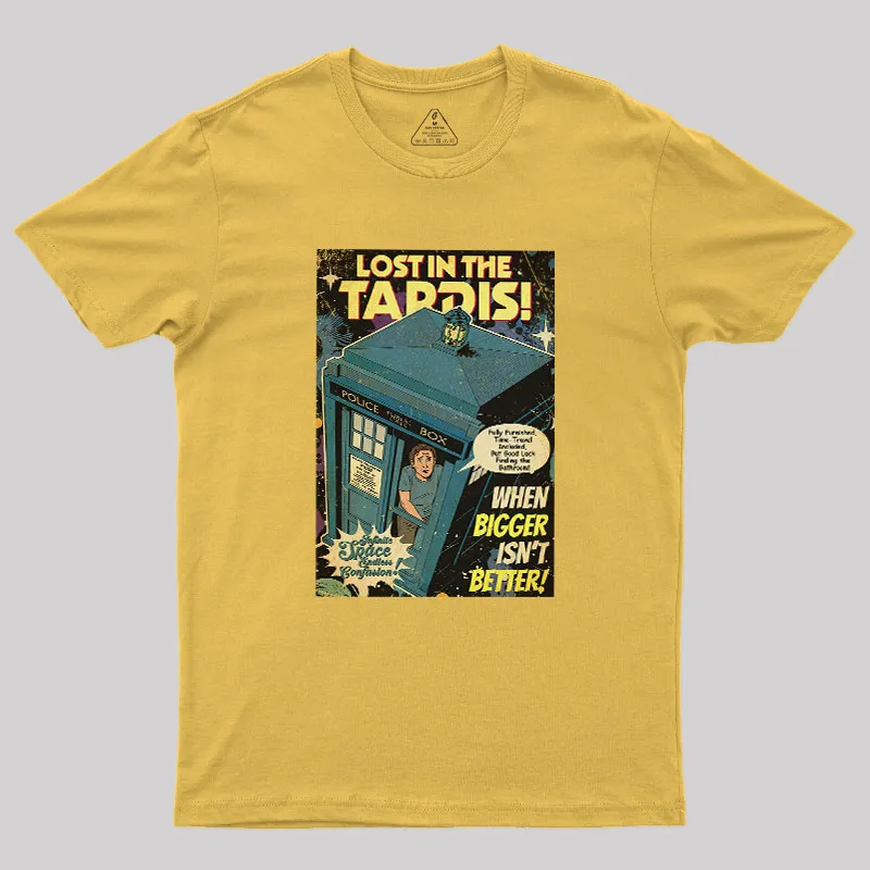 Lost in the TARDIS Geek T-Shirt - Image 8