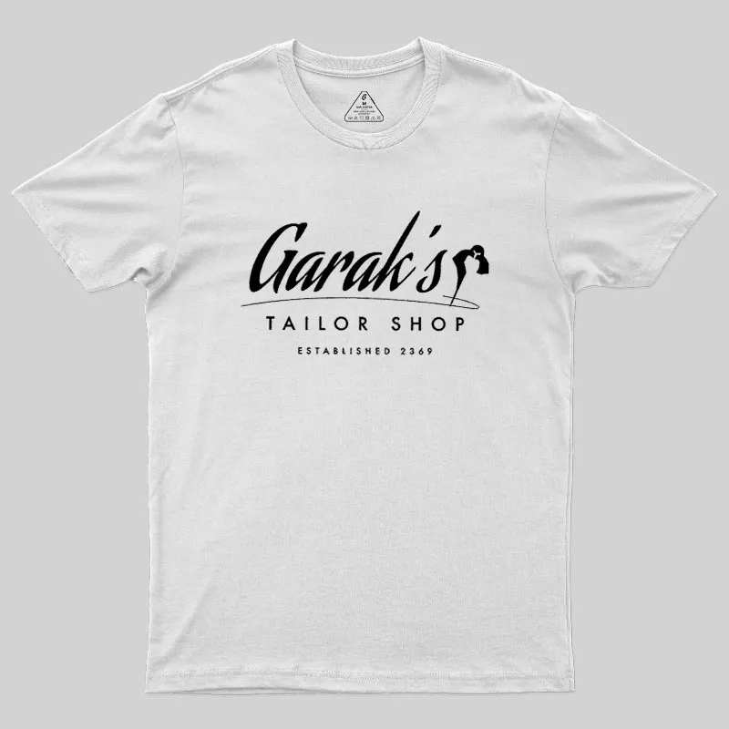 Garaks Tailor Shop Geek T-Shirt - Image 11