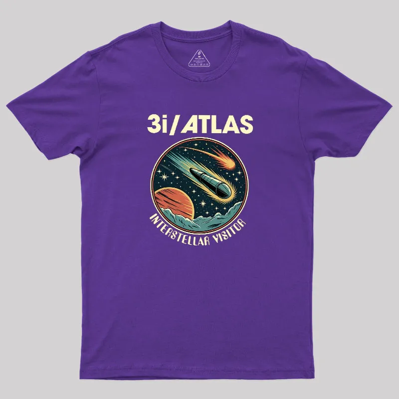 3I/ATLAS Interstellar Visitor 2025 Geek T-Shirt - Image 6