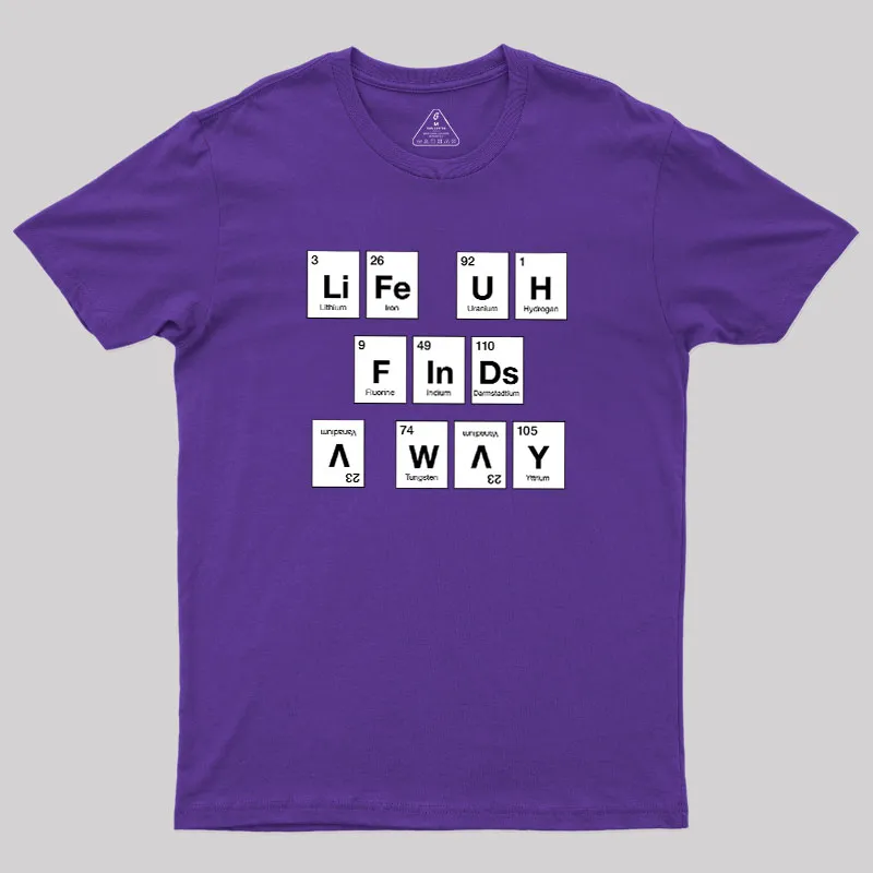 Life Finds a Way, Periodically... Geek T-Shirt - Image 6